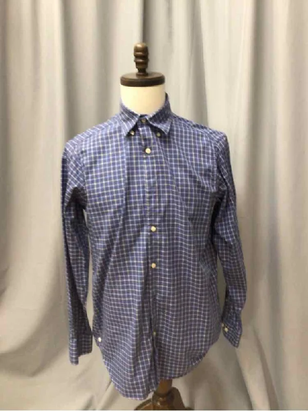 Men's Stretch - Fabric Casual Shirts in Navy Blue for a Comfortable and Flexible FitSIZE MEDIUM HART SCHAFFNER MARX Men's SHIRTS Men's Stretch - Fabric Casual Shirts in Navy Blue for a Comfortable and Flexible FitSIZE MEDIUM HART SCHAFFNER MARX Men's SHIRTS
