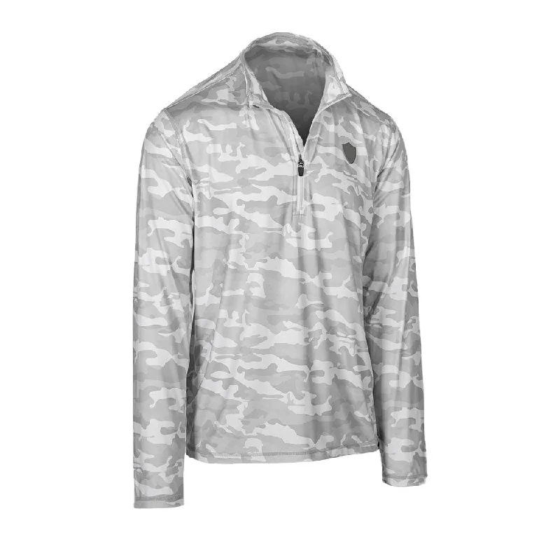 Men's Organic Cotton Casual Shirts with a Soft Handfeel for Everyday ComfortActive Pullover | Ghost Military Camo