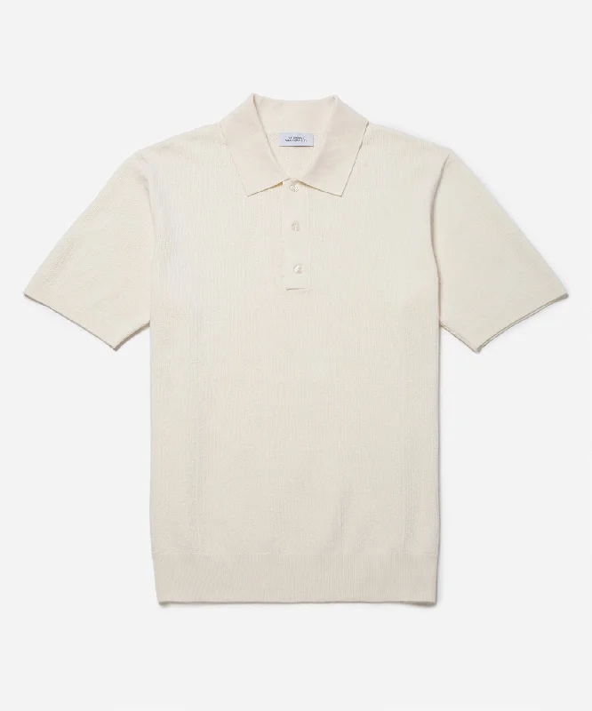 Men's Stretch - Fabric Casual Shirts in Navy Blue for a Comfortable and Flexible FitJahmad Linen-Blend Knit Polo Men's Stretch - Fabric Casual Shirts in Navy Blue for a Comfortable and Flexible FitJahmad Linen-Blend Knit Polo