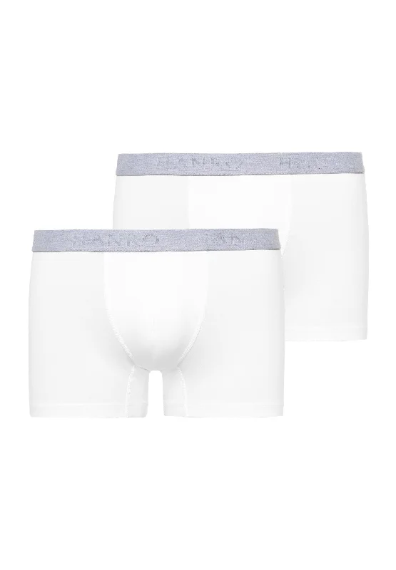 Men's boxer briefs with a moisture - regulating fabricCotton Essentials Boxer Briefs 2-Pack | White 73078-101 Men's boxer briefs with a moisture - regulating fabricCotton Essentials Boxer Briefs 2-Pack | White 73078-101