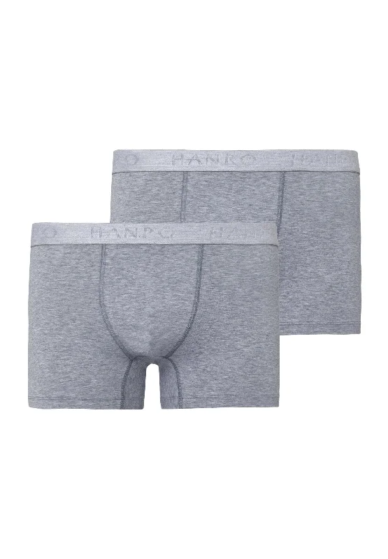 Men's boxer briefs with a seamless constructionCotton Essentials Boxer Briefs 2-Pack | Light Melange 73078-1961 Men's boxer briefs with a seamless constructionCotton Essentials Boxer Briefs 2-Pack | Light Melange 73078-1961