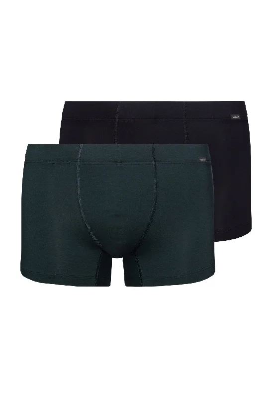 Men's compression boxer briefs for muscle supportCotton Essentials 2 Pack Boxer Brief With Covered Waistband | Laurel/Black 73079-2871 Men's compression boxer briefs for muscle supportCotton Essentials 2 Pack Boxer Brief With Covered Waistband | Laurel/Black 73079-2871