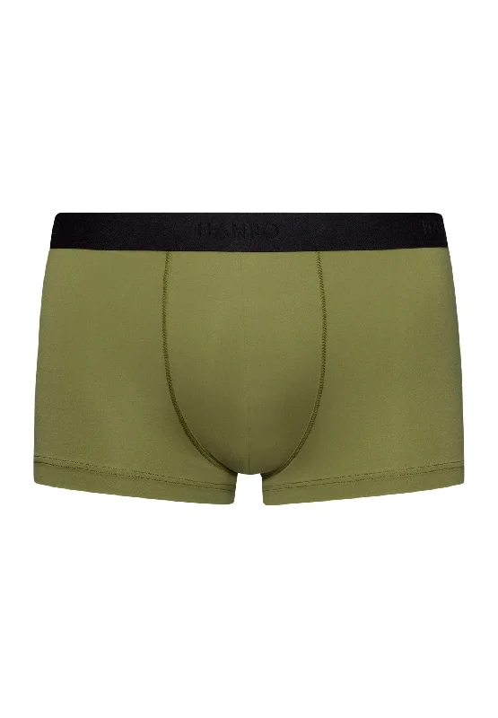 Men's boxer briefs with a tag - less design​Micro Touch Boxer Brief | Olive Branch 73107-2729