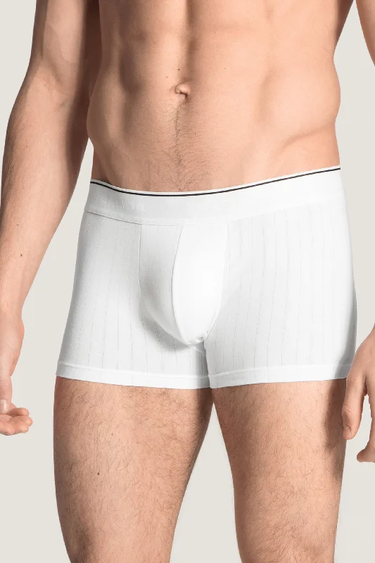 Men's antibacterial boxer briefs for odor control​Pure and Style Boxer Brief Weiss