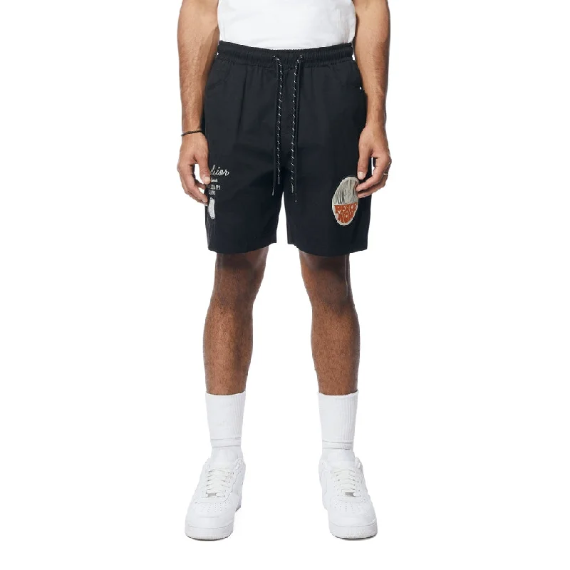 Men's checkered pattern wool shorts for a stylish winter layering optionFashion Military Windbreaker Shorts - Black Men's checkered pattern wool shorts for a stylish winter layering optionFashion Military Windbreaker Shorts - Black