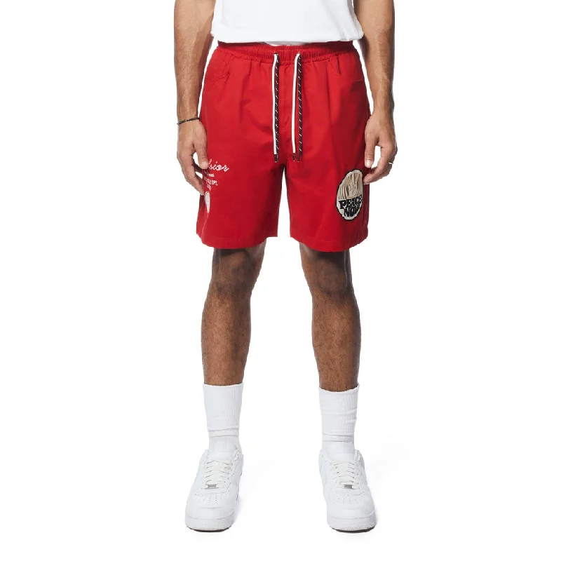 Men's floral print silk blend shorts for a unique night - out lookFashion Military Windbreaker Shorts - Red Men's floral print silk blend shorts for a unique night - out lookFashion Military Windbreaker Shorts - Red