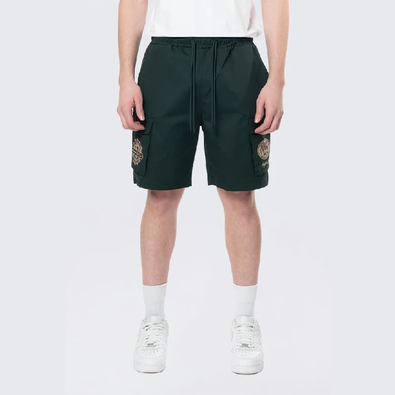 Men's pastel - colored cotton shorts for a spring - friendly outfitGolf Club Woven Cargo Twill Lounge Shorts - Scarab Men's pastel - colored cotton shorts for a spring - friendly outfitGolf Club Woven Cargo Twill Lounge Shorts - Scarab