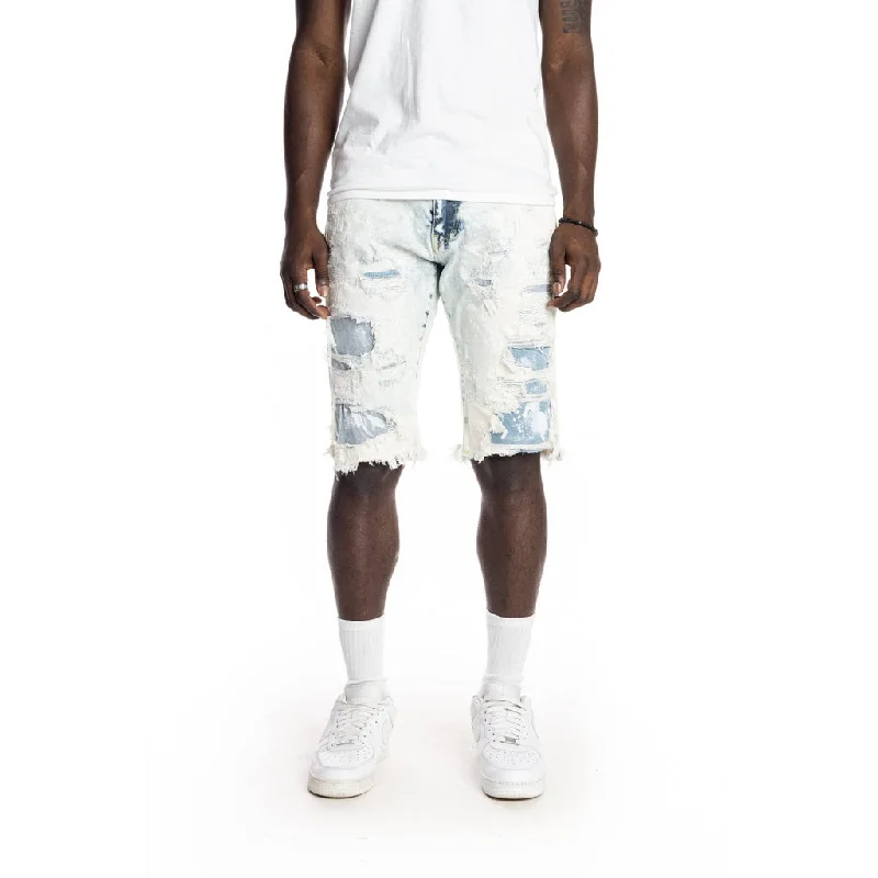 Men's moisture - wicking performance shorts for sweaty outdoor activitiesRipoff Fashion Jean Shorts - Tide Blue Men's moisture - wicking performance shorts for sweaty outdoor activitiesRipoff Fashion Jean Shorts - Tide Blue