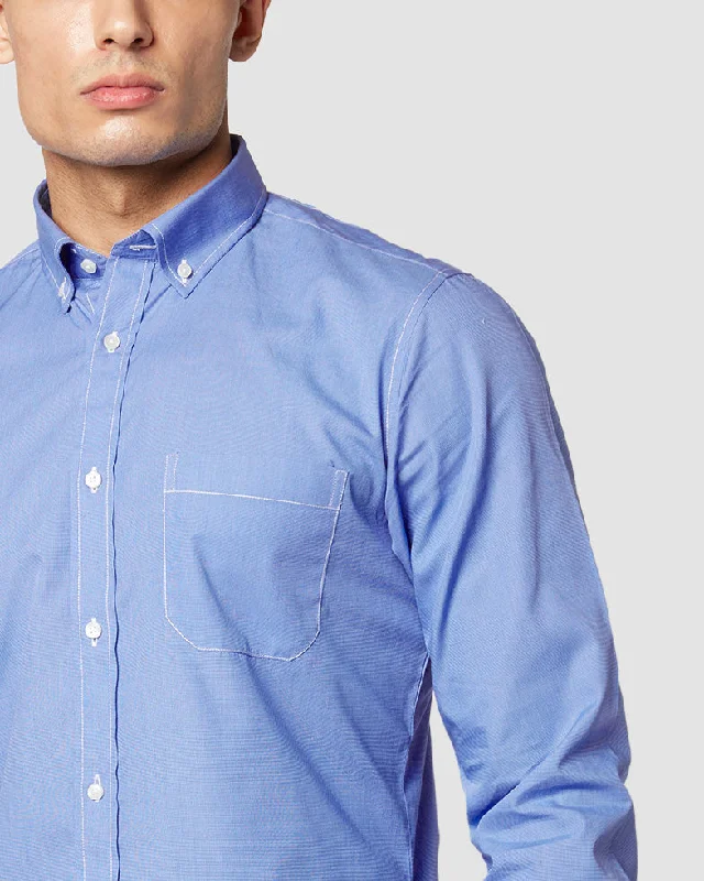 Men's Linen Blend Casual Shirts with Roll - Up Sleeves for a Summer Beach LookMonti Fil-A-Fil Shirt - Blue Men's Linen Blend Casual Shirts with Roll - Up Sleeves for a Summer Beach LookMonti Fil-A-Fil Shirt - Blue