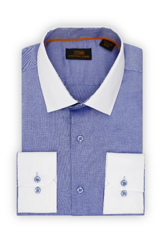 Men's Spread Collar Dress Shirts in Light Pink for a Stylish and Modern Office LookSteven Land | Gerard | Dress shirt Men's Spread Collar Dress Shirts in Light Pink for a Stylish and Modern Office LookSteven Land | Gerard | Dress shirt