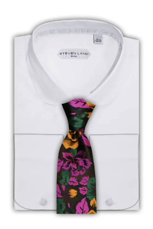 Plus Size Men's Patterned Dress Shirts in Subtle Checks for a Smart - Casual Office EnsembleSteven Land Dress shirt | Club | 100% Cotton | French Cuff Plus Size Men's Patterned Dress Shirts in Subtle Checks for a Smart - Casual Office EnsembleSteven Land Dress shirt | Club | 100% Cotton | French Cuff