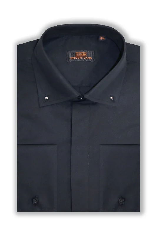 Men's Stretch Fabric Dress Shirts in Tan for a Comfortable and Flexible Fit All Day LongSteven Land Dress Shirt | Rolland | Anti Rust | 100% Cotton French Cuff Men's Stretch Fabric Dress Shirts in Tan for a Comfortable and Flexible Fit All Day LongSteven Land Dress Shirt | Rolland | Anti Rust | 100% Cotton French Cuff
