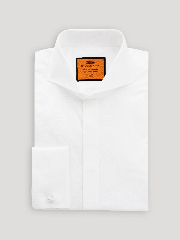 Plus Size Men's Paisley Print Dress Shirts in Burgundy for a Traditional and Elegant LookPoplin Dress Shirt Hidden Placket 100% Cotton | Cutaway Collar | French Cuff | Color White Plus Size Men's Paisley Print Dress Shirts in Burgundy for a Traditional and Elegant LookPoplin Dress Shirt Hidden Placket 100% Cotton | Cutaway Collar | French Cuff | Color White
