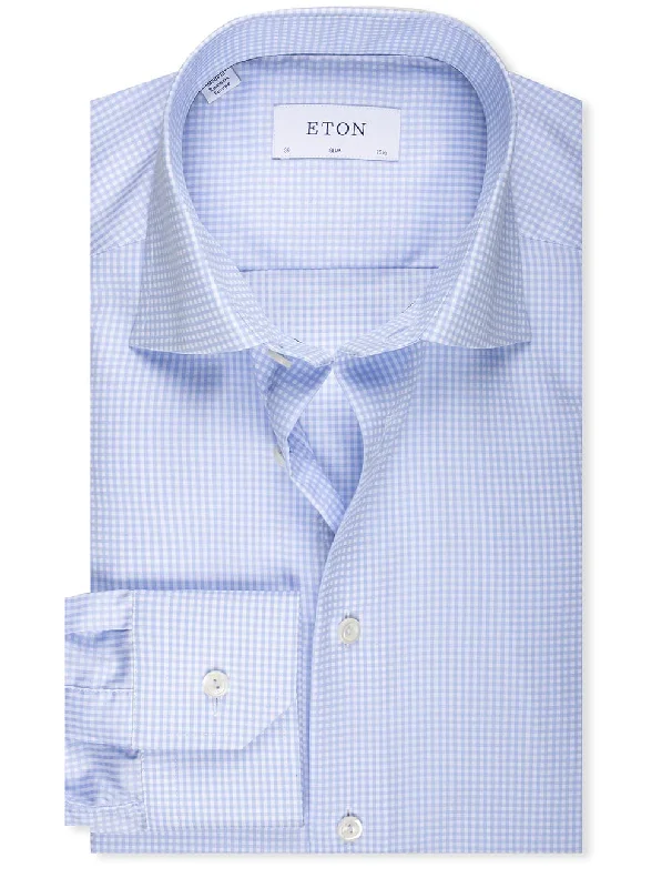 Plus Size Men's Plaid Flannel Casual Shirts in Earth Tones for a Cozy Fall OutfitSlim Fit 2 Colour Check Fine Twill Shirt Blue Plus Size Men's Plaid Flannel Casual Shirts in Earth Tones for a Cozy Fall OutfitSlim Fit 2 Colour Check Fine Twill Shirt Blue