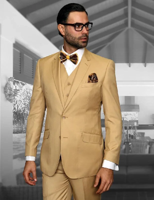 Men's Organic Cotton Casual Shirts with a Soft Handfeel for Everyday ComfortMen's 3 Piece Tailored Fit Wool Suit by Statement Color Chestnut Men's Organic Cotton Casual Shirts with a Soft Handfeel for Everyday ComfortMen's 3 Piece Tailored Fit Wool Suit by Statement Color Chestnut