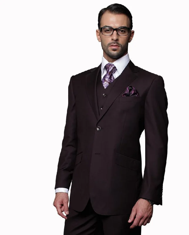 Men's Distressed Denim Casual Shirts with Frayed Edges for a Trendy and Rugged LookMen's 3 Piece Tailored Fit Wool Suit by Statement-Plum Men's Distressed Denim Casual Shirts with Frayed Edges for a Trendy and Rugged LookMen's 3 Piece Tailored Fit Wool Suit by Statement-Plum