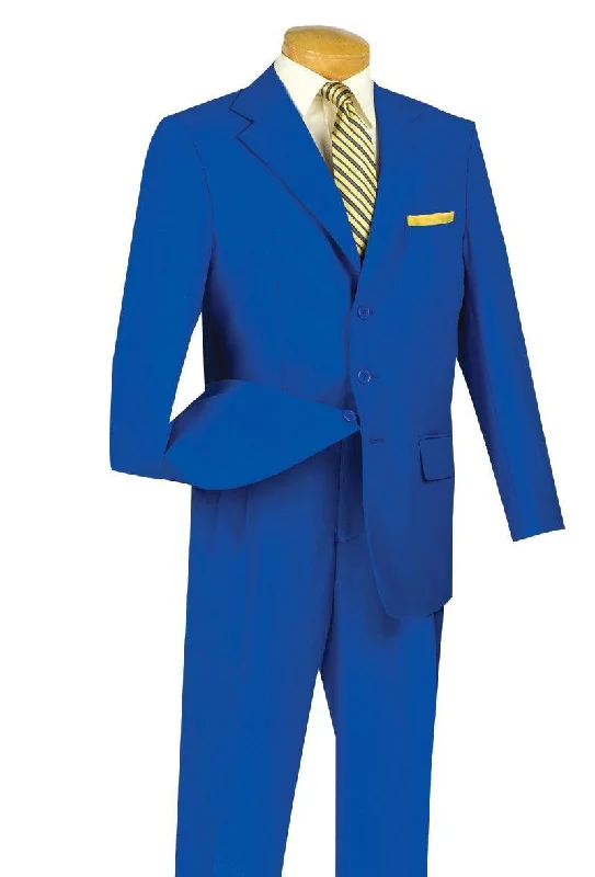 Men's Stretch - Fabric Casual Shirts in Navy Blue for a Comfortable and Flexible FitMen's Basic Two Piece, 3 buttons Suit Color Royal Blue Men's Stretch - Fabric Casual Shirts in Navy Blue for a Comfortable and Flexible FitMen's Basic Two Piece, 3 buttons Suit Color Royal Blue