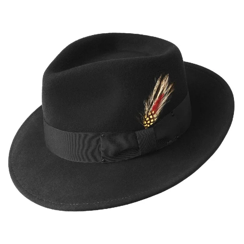 Men's Organic Cotton Casual Shirts with a Soft Handfeel for Everyday ComfortMen's Fedora Hat by Bailey of Hollywood Color Black Men's Organic Cotton Casual Shirts with a Soft Handfeel for Everyday ComfortMen's Fedora Hat by Bailey of Hollywood Color Black