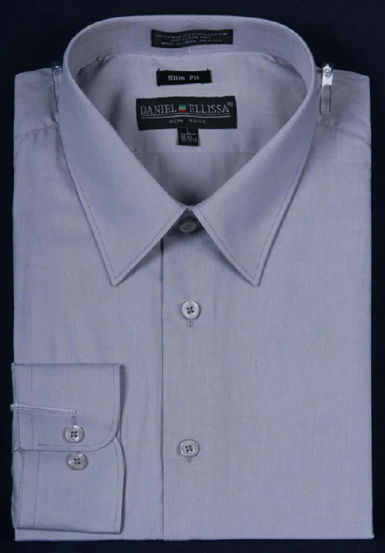 Men's Moisture - Wicking Performance Fabric Casual Shirts for Outdoor ActivitiesMen's Slim Fit Dress Shirt Color Gray Men's Moisture - Wicking Performance Fabric Casual Shirts for Outdoor ActivitiesMen's Slim Fit Dress Shirt Color Gray