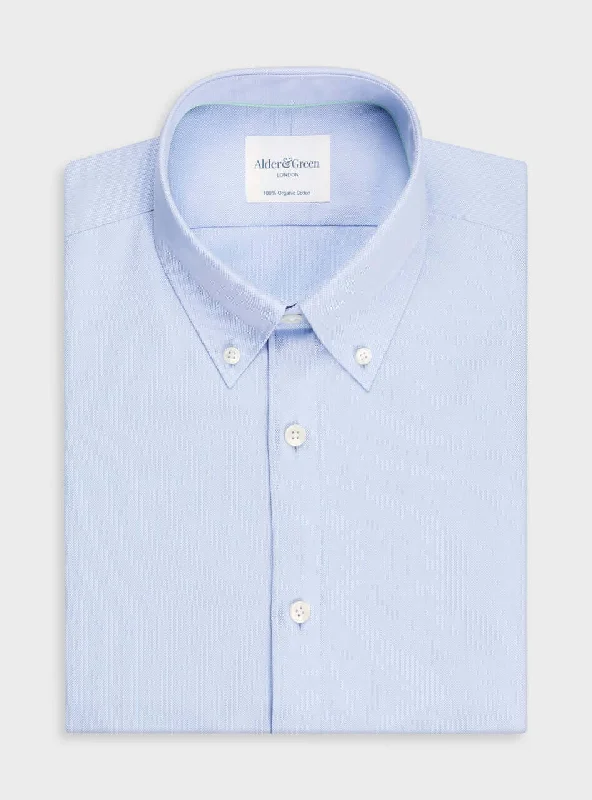 Men's Embroidered Detail Casual Shirts in Beige for a Touch of EleganceOrganic Oxford Extra Slim Fit Shirt Men's Embroidered Detail Casual Shirts in Beige for a Touch of EleganceOrganic Oxford Extra Slim Fit Shirt