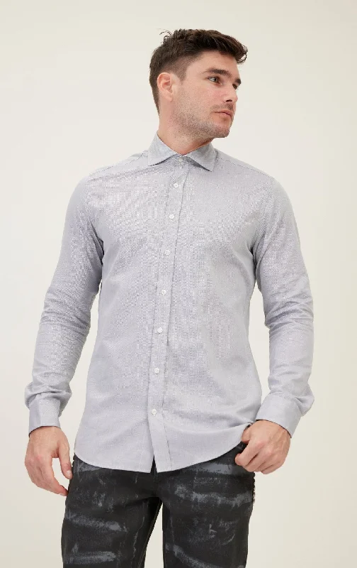 Men's Double - Cuff Dress Shirts in Burgundy with Monogramming Option for a Personalized TouchPure Cotton Spread Collar Fitted Dress Shirt - Grey Men's Double - Cuff Dress Shirts in Burgundy with Monogramming Option for a Personalized TouchPure Cotton Spread Collar Fitted Dress Shirt - Grey