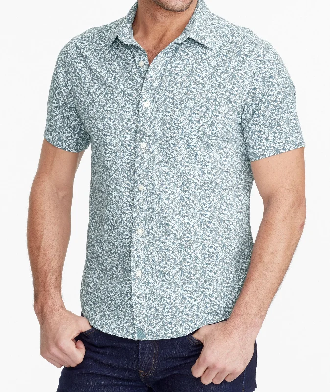 Wrinkle-Free Performance Short-Sleeve Viansa Shirt - FINAL SALE