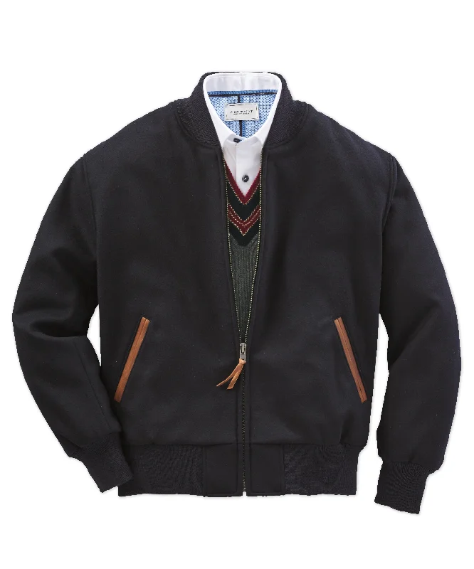 Embroidered men jackets with intricate floral designs for a unique aestheticGolden Bear Jackson Navy Wool Varsity Jacket Embroidered men jackets with intricate floral designs for a unique aestheticGolden Bear Jackson Navy Wool Varsity Jacket