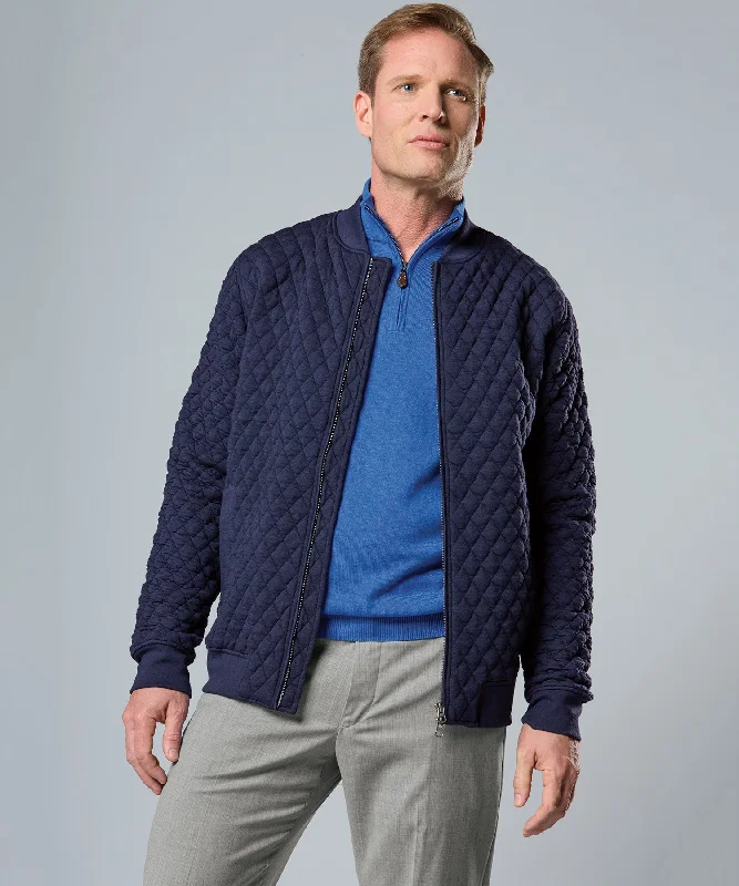 Hooded men jackets with a detachable faux - fur trim for added warmthAlan Paine Redshore Quilted Jacket Hooded men jackets with a detachable faux - fur trim for added warmthAlan Paine Redshore Quilted Jacket