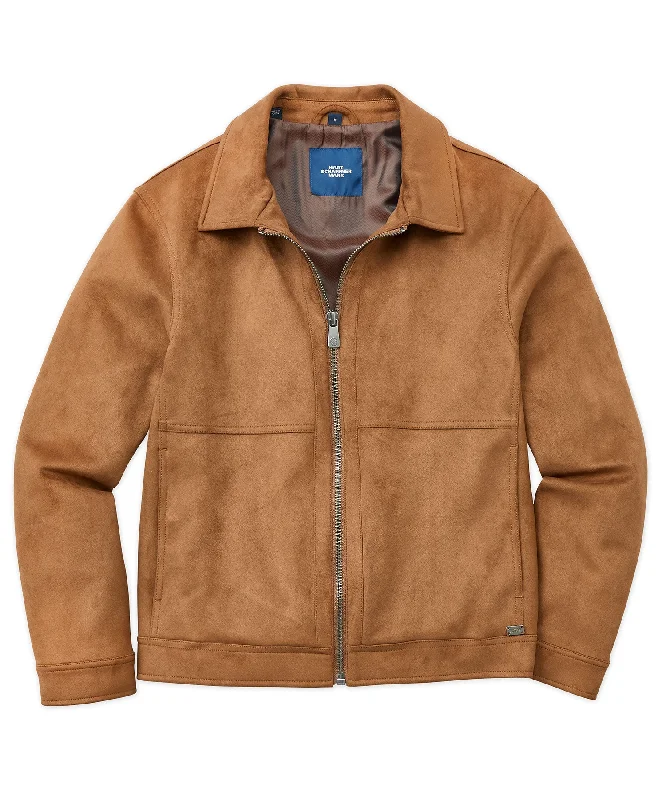 Tailored men jackets to pair with formal trousers for business meetingsHart Schaffner Marx Faux Suede Full-Zip Jacket Tailored men jackets to pair with formal trousers for business meetingsHart Schaffner Marx Faux Suede Full-Zip Jacket