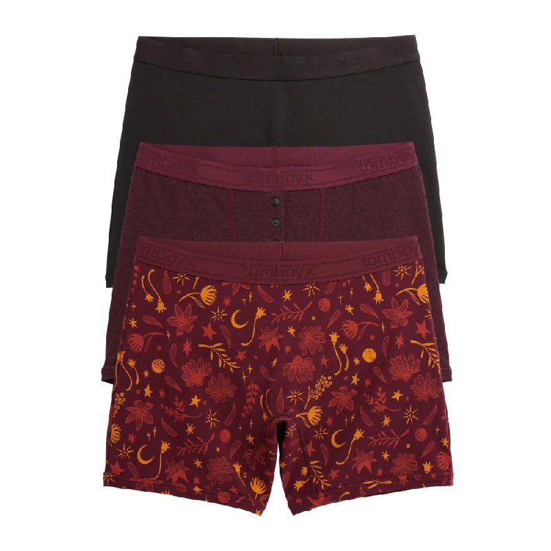 Men's boxer briefs with a moisture - sensing fabric6" Boxer Briefs 3-Pack - Botanica Men's boxer briefs with a moisture - sensing fabric6" Boxer Briefs 3-Pack - Botanica