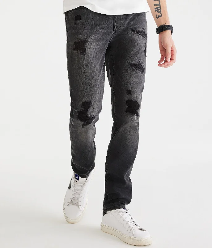 Men's High - Waisted Jeans in a Medium Wash for a Vintage - Style RevivalAeropostale Skinny Premium Jean With Lycraar Freef!Tar Technology Men's High - Waisted Jeans in a Medium Wash for a Vintage - Style RevivalAeropostale Skinny Premium Jean With Lycraar Freef!Tar Technology