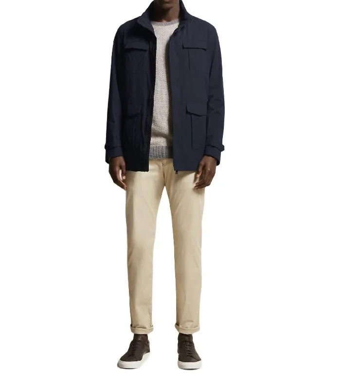 Tailored men jackets to pair with formal trousers for business meetingsBand Collar Jacket In Navy Blue Tailored men jackets to pair with formal trousers for business meetingsBand Collar Jacket In Navy Blue