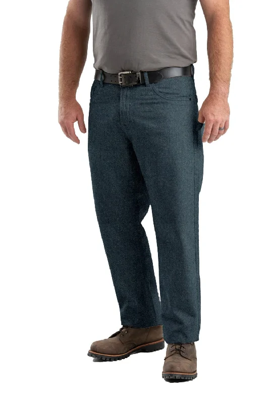 Men's Jeans with a Button - Fly for a Traditional and Classic AestheticBerne Mens Classic Stone Wash Cotton Blend Heritage Flex Relaxed Fit Jeans Men's Jeans with a Button - Fly for a Traditional and Classic AestheticBerne Mens Classic Stone Wash Cotton Blend Heritage Flex Relaxed Fit Jeans