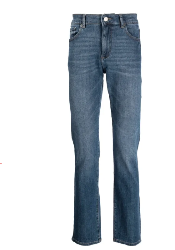 Men's Low - Rise Jeans in a Light Wash for a Casual and Youthful LookDL1961 Men's Nick Blue Denim Slim Fit Stretch Jeans Seaside Men's Low - Rise Jeans in a Light Wash for a Casual and Youthful LookDL1961 Men's Nick Blue Denim Slim Fit Stretch Jeans Seaside