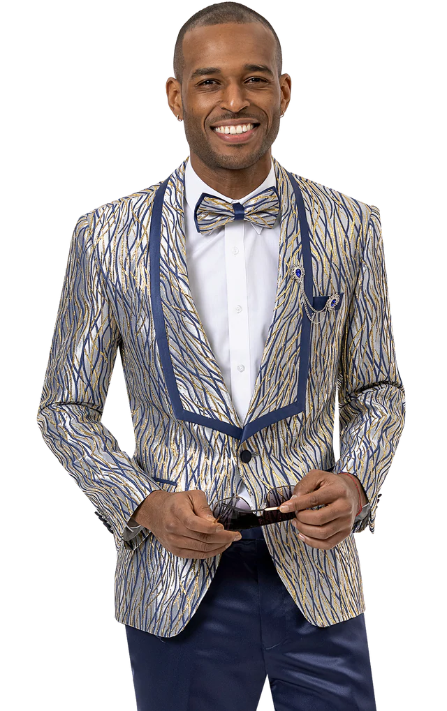 Men's Slim Fit Plaid Blazer in Red and Black for a Festive and Fashionable Holiday LookBlue Fancy Pattern Design Fashion Blazer J146 Men's Slim Fit Plaid Blazer in Red and Black for a Festive and Fashionable Holiday LookBlue Fancy Pattern Design Fashion Blazer J146