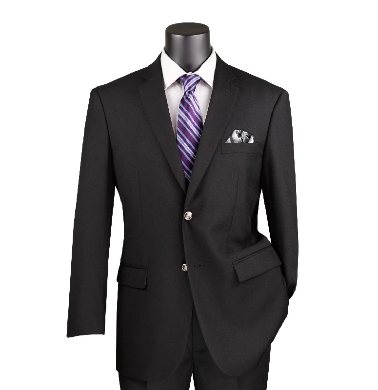 Plus Size Men's Paisley Print Silk Blazer in Royal Blue for a Statement - Making Party OutfitChiccheto Collection- Black Solid Color Single Breasted Regular Fit Blazer Plus Size Men's Paisley Print Silk Blazer in Royal Blue for a Statement - Making Party OutfitChiccheto Collection- Black Solid Color Single Breasted Regular Fit Blazer