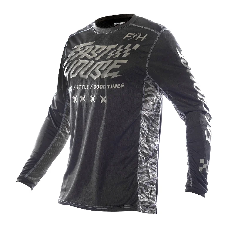 Men's Throwback Tennis Jerseys Inspired by Iconic Matches and PlayersGrindhouse Rufio Jersey - Black Men's Throwback Tennis Jerseys Inspired by Iconic Matches and PlayersGrindhouse Rufio Jersey - Black