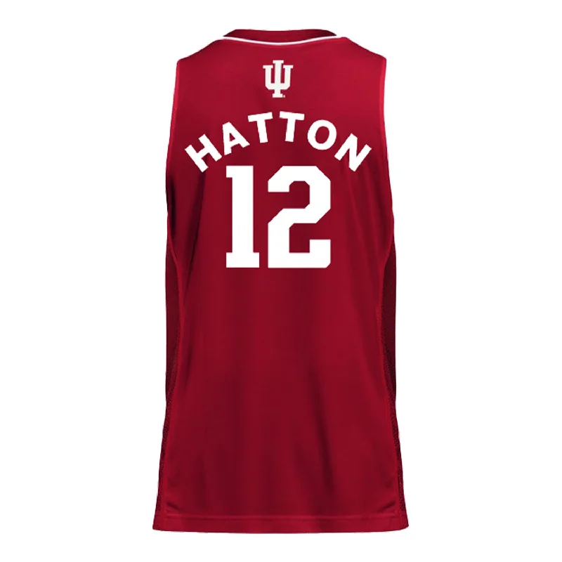 Men's Custom - Embroidered Volleyball Jerseys for Team Uniforms or Personalized GearIndiana Hoosiers Adidas Men's Basketball Crimson Student Athlete Jersey #12 Langdon Hatton Men's Custom - Embroidered Volleyball Jerseys for Team Uniforms or Personalized GearIndiana Hoosiers Adidas Men's Basketball Crimson Student Athlete Jersey #12 Langdon Hatton