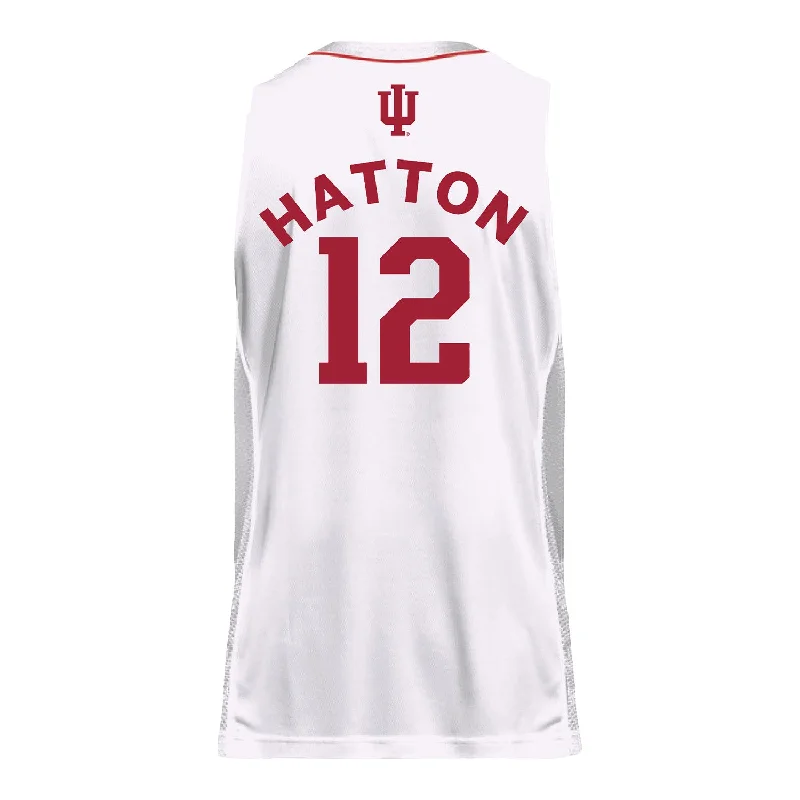 Men's Breathable Polyester Running Jerseys in Bright Neon Colors for High - Visibility WorkoutsIndiana Hoosiers Adidas Men's Basketball White Student Athlete Jersey #12 Langdon Hatton Men's Breathable Polyester Running Jerseys in Bright Neon Colors for High - Visibility WorkoutsIndiana Hoosiers Adidas Men's Basketball White Student Athlete Jersey #12 Langdon Hatton