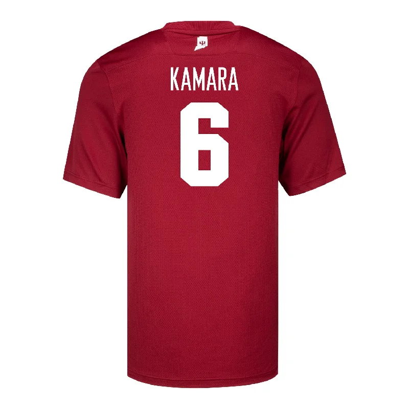 Men's Limited - Release American Football Jerseys of Rookie Stars for Early Adopters and FansIndiana Hoosiers Adidas #6 Mikail Kamara Crimson Student Athlete Football Jersey Men's Limited - Release American Football Jerseys of Rookie Stars for Early Adopters and FansIndiana Hoosiers Adidas #6 Mikail Kamara Crimson Student Athlete Football Jersey
