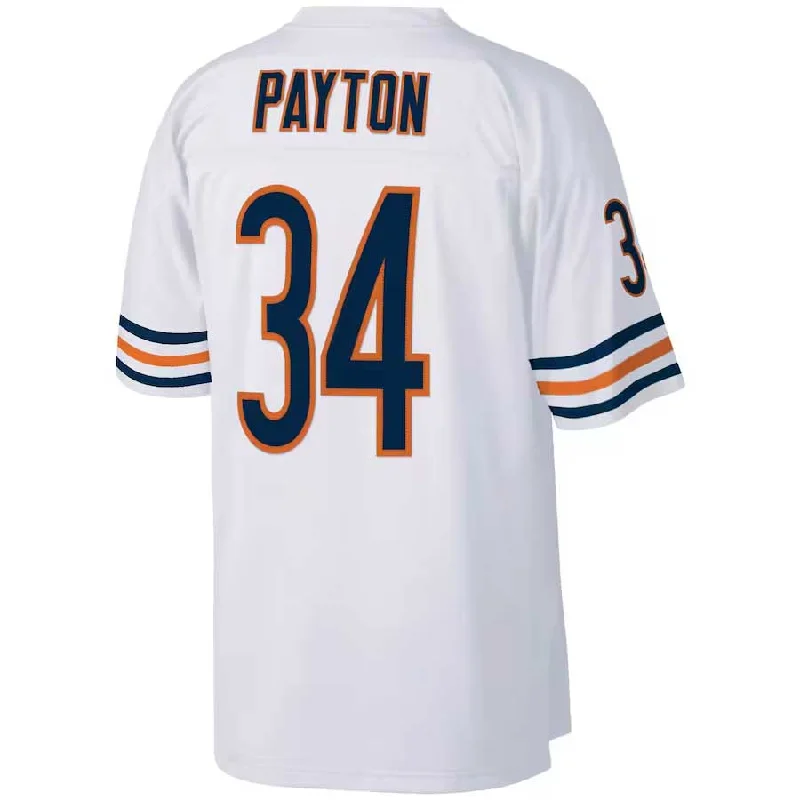 Men's Throwback Rugby Jerseys of Historic Matches and Teams for Rugby History BuffsChicago Bears 1985 Walter Payton Mitchell & Ness Replica Road Jersey Men's Throwback Rugby Jerseys of Historic Matches and Teams for Rugby History BuffsChicago Bears 1985 Walter Payton Mitchell & Ness Replica Road Jersey