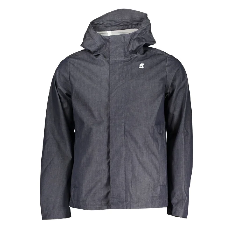 Waterproof men jackets with taped seams for heavy rain protectionK-WAY Cotton Men's Jacket Waterproof men jackets with taped seams for heavy rain protectionK-WAY Cotton Men's Jacket
