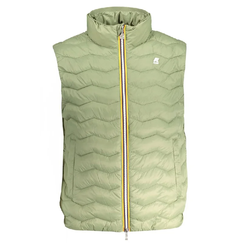 Men jackets with a hidden interior pocket for secure storageK-WAY Polyamide Men's Jacket Men jackets with a hidden interior pocket for secure storageK-WAY Polyamide Men's Jacket