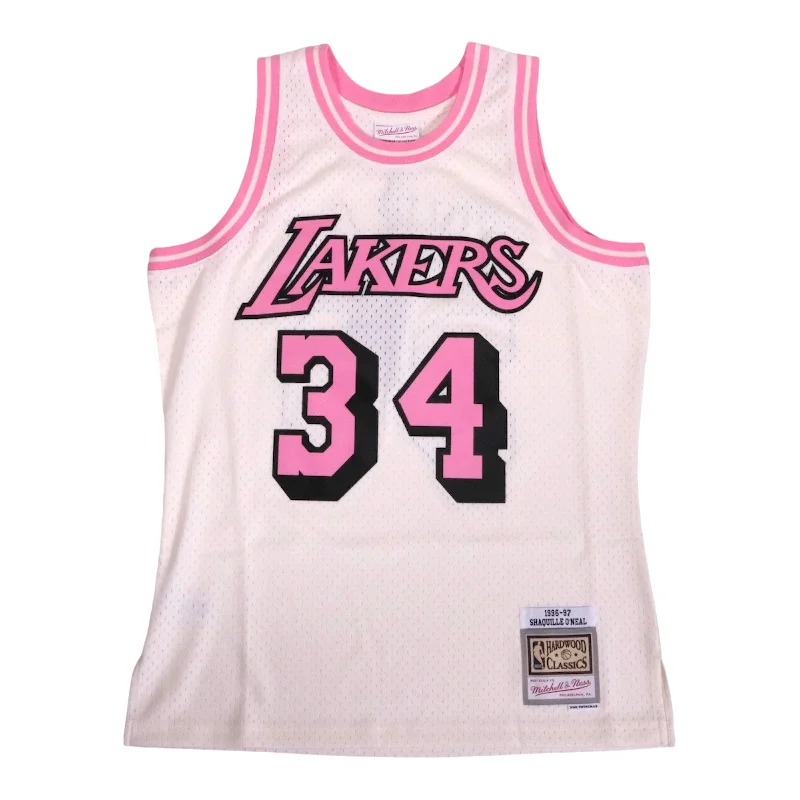 Men's Retro Hockey Jerseys with Classic Stripes and Logos for a Nostalgic Hockey AestheticLakers Highlight Reel O'Neal 96 Swingman Jersey Men's Retro Hockey Jerseys with Classic Stripes and Logos for a Nostalgic Hockey AestheticLakers Highlight Reel O'Neal 96 Swingman Jersey