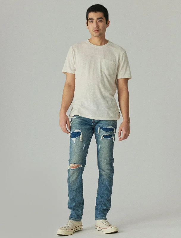 Plus Size Men's Relaxed Fit Jeans with a Faded Wash for a Vintage - Inspired LookLucky Brand Mens 110 Slim Plus Size Men's Relaxed Fit Jeans with a Faded Wash for a Vintage - Inspired LookLucky Brand Mens 110 Slim