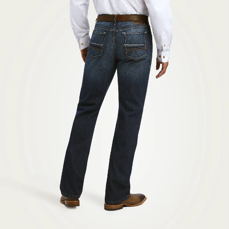 Men's Ripped Skinny Jeans in Acid Wash for an Edgy and Punk - Inspired StyleAriat Men's M2 Garby Boot Jeans