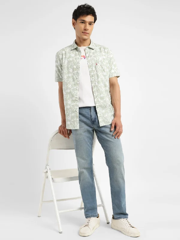 Men's Jeans with a Frayed Hem for a Casual and Effortless StyleMen's 512 Blue Slim Tapered Fit Jeans Men's Jeans with a Frayed Hem for a Casual and Effortless StyleMen's 512 Blue Slim Tapered Fit Jeans