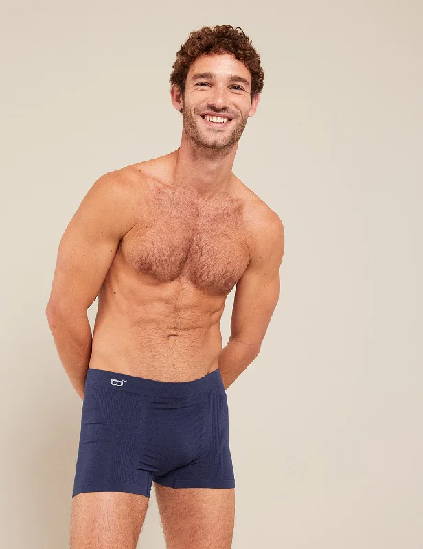 Men's boxer briefs with a durable fabric blend​Men's Original Boxers - Navy