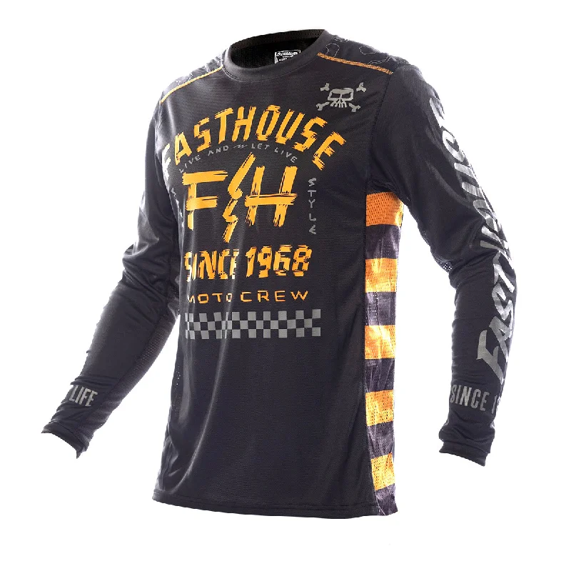 Men's Retro Soccer Jerseys of Famous Clubs from the 90s for Nostalgic Football EnthusiastsOff-Road Jersey - Black/Amber Men's Retro Soccer Jerseys of Famous Clubs from the 90s for Nostalgic Football EnthusiastsOff-Road Jersey - Black/Amber
