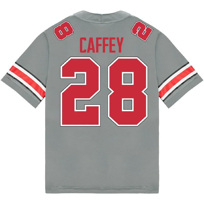 Men's Moisture - Wicking Golf Jerseys with UV Protection for Comfortable Rounds on the CourseOhio State Buckeyes Nike #28 TC Caffey Student Athlete Gray Football Jersey Men's Moisture - Wicking Golf Jerseys with UV Protection for Comfortable Rounds on the CourseOhio State Buckeyes Nike #28 TC Caffey Student Athlete Gray Football Jersey